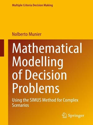cover image of Mathematical Modelling of Decision Problems